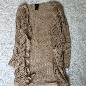 Tan Cardigan